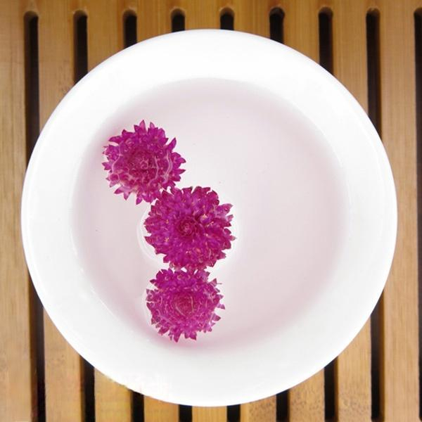 Dried Globe Amaranth Flowers for Tea