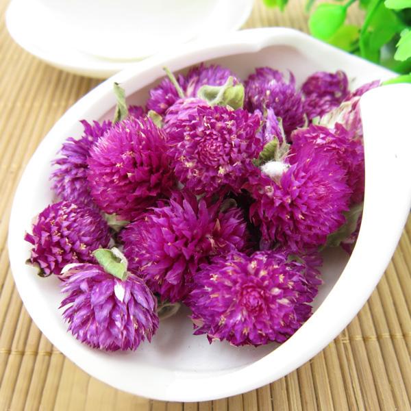 Dried Globe Amaranth Flowers for Tea